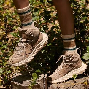 Hoka Tan Athletic Shoes